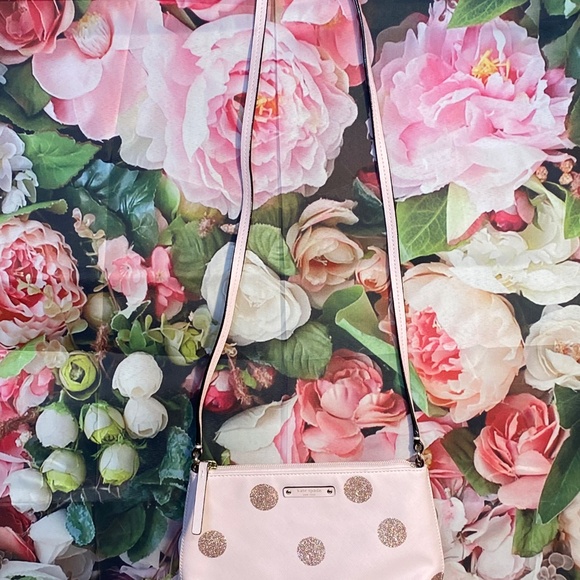Pink Polka Dot Kate Spade Crossbody - Picture 3 of 6